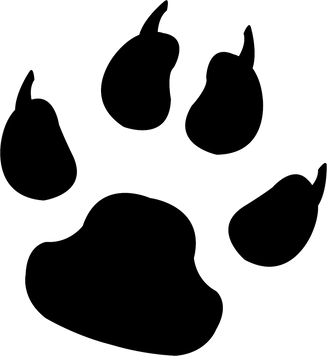 Illustration of Paw Print
